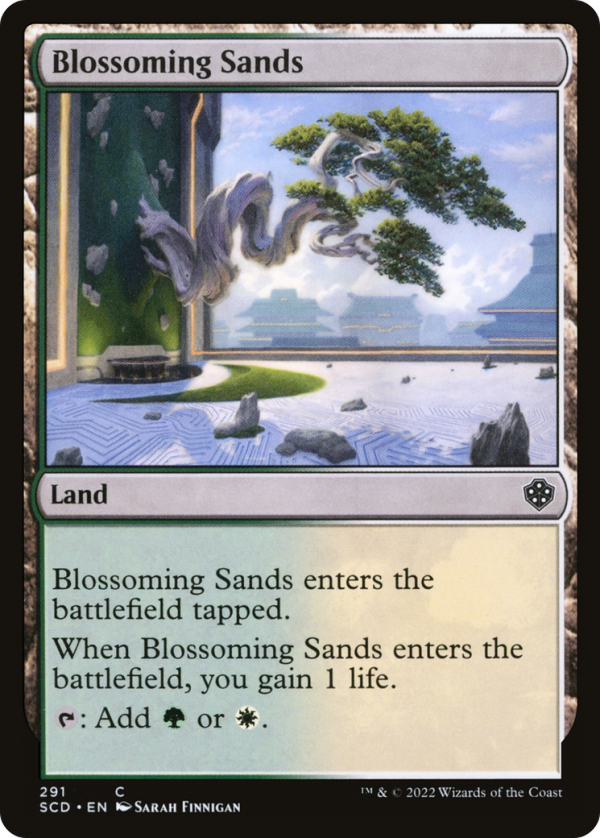 Blossoming Sands [Starter Commander Decks] For Sale