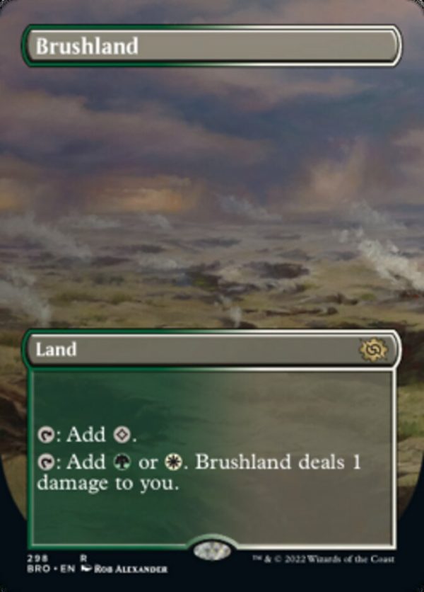 Brushland (Borderless Alternate Art) [The Brothers  War] Online