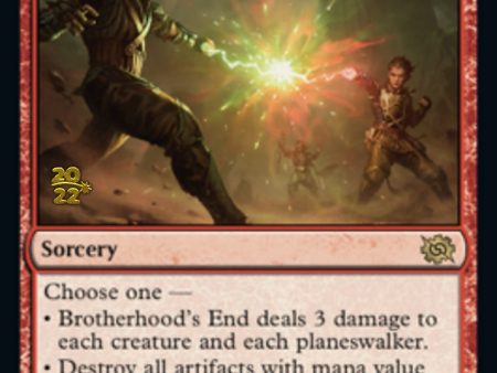 Brotherhood s End [The Brothers  War: Prerelease Promos] Discount