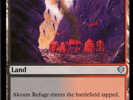 Akoum Refuge [Starter Commander Decks] Fashion