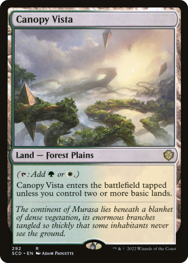 Canopy Vista [Starter Commander Decks] Cheap