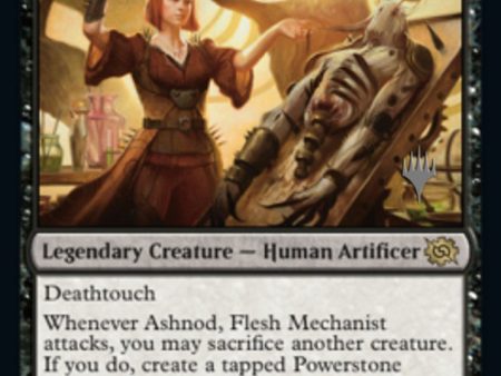 Ashnod, Flesh Mechanist (Promo Pack) [The Brothers  War Promos] Online