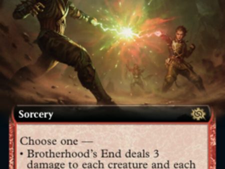 Brotherhood s End (Extended Art) [The Brothers  War] For Cheap