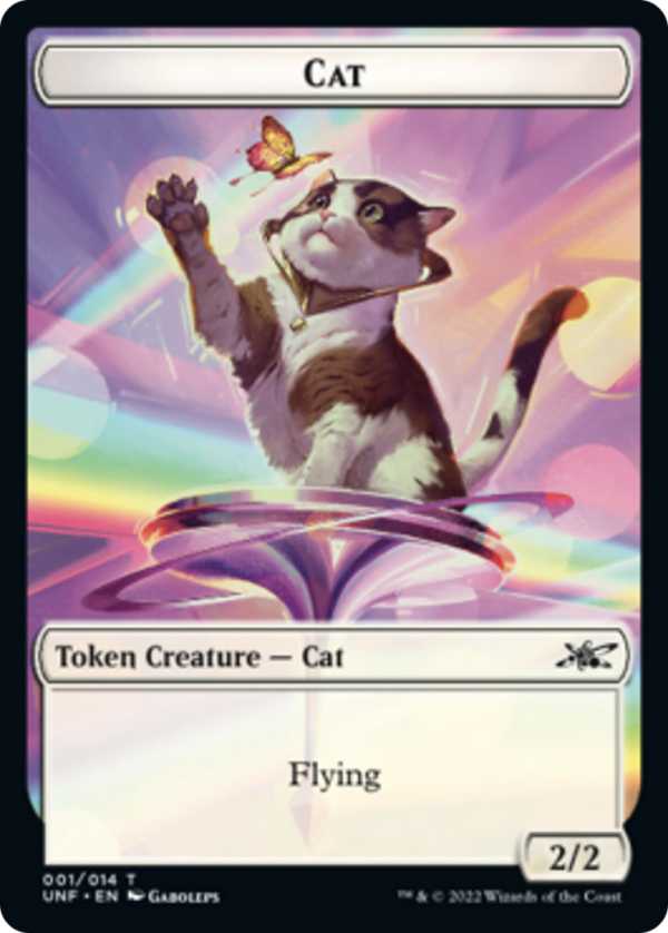 Cat    Food (11) Double-sided Token [Unfinity Tokens] Sale