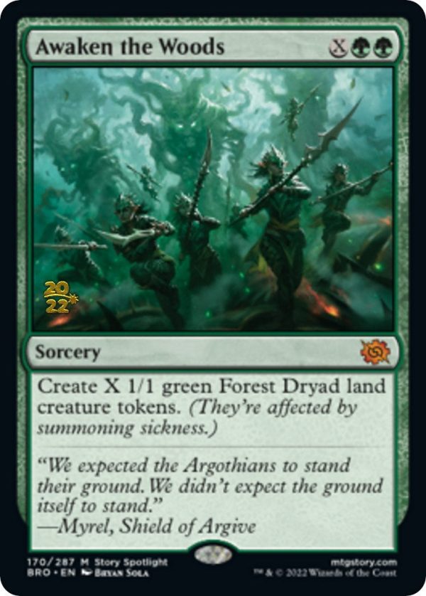 Awaken the Woods [The Brothers  War: Prerelease Promos] Fashion