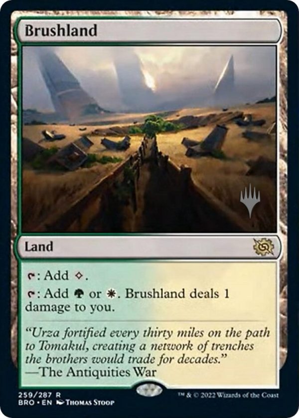 Brushland (Promo Pack) [The Brothers  War Promos] on Sale