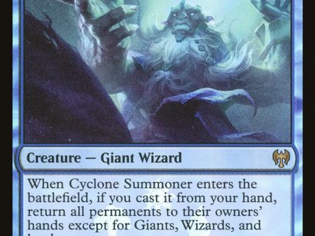 Cyclone Summoner [Resale Promos] For Sale