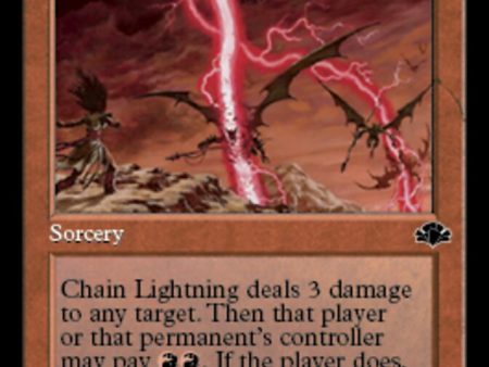 Chain Lightning (Retro) [Dominaria Remastered] Sale