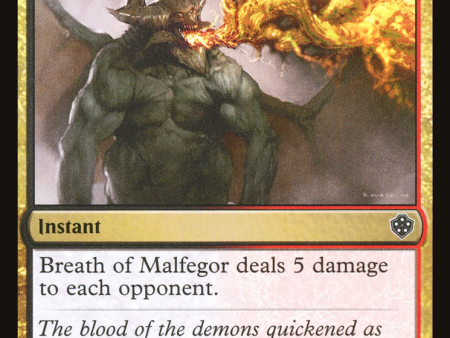 Breath of Malfegor [Starter Commander Decks] For Discount