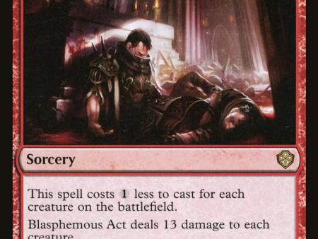 Blasphemous Act [Starter Commander Decks] Cheap